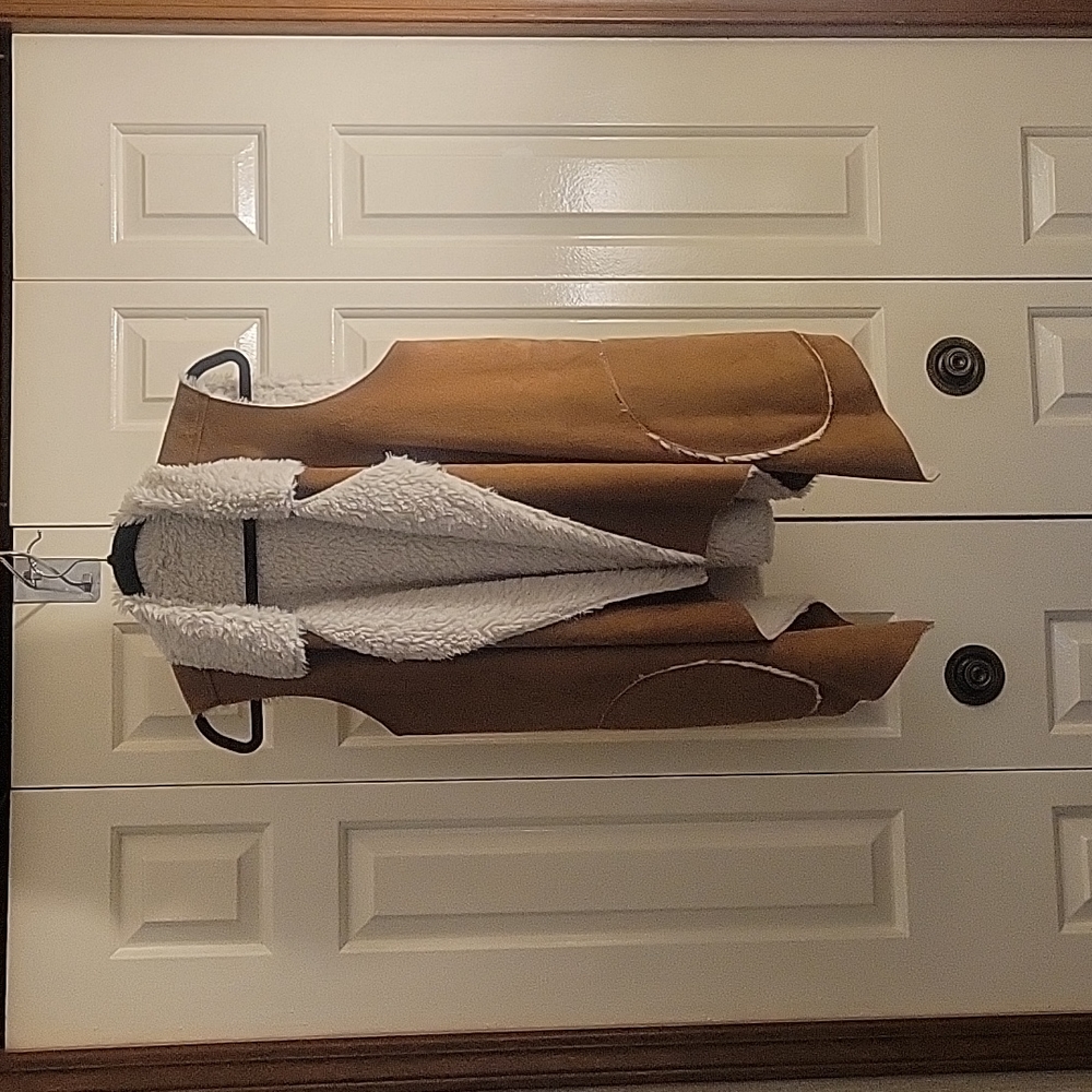 Faux Suede Fur Vest